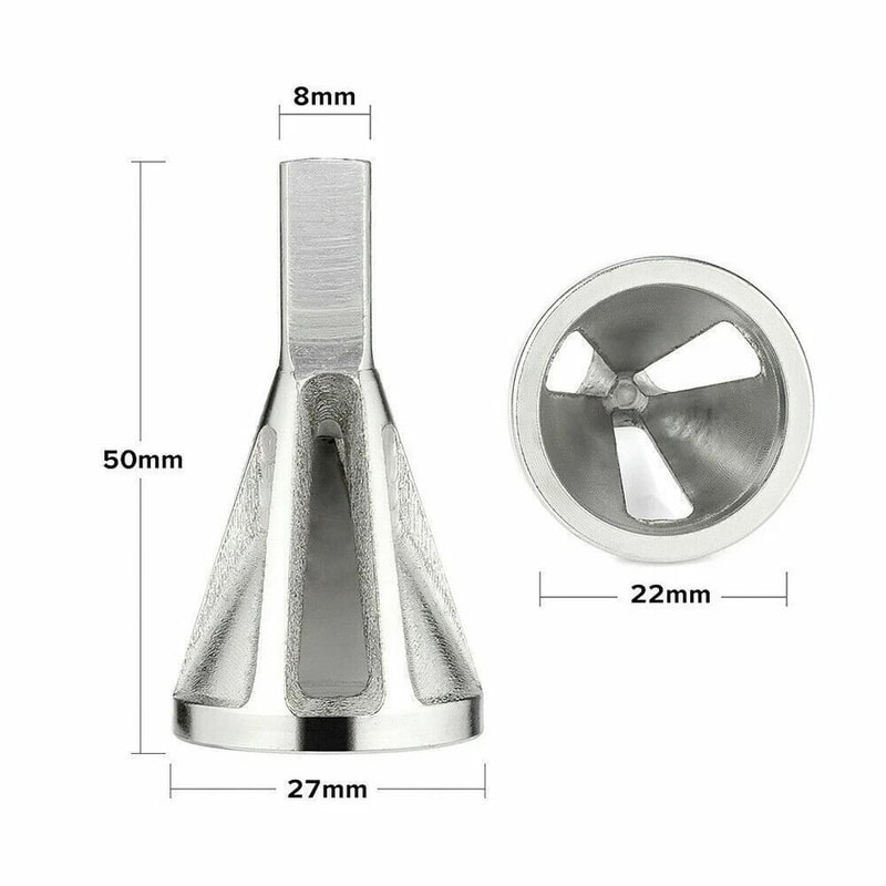 Deburring External Chamfer Tool Set For Drill Bit Bolt Thread Repair 3