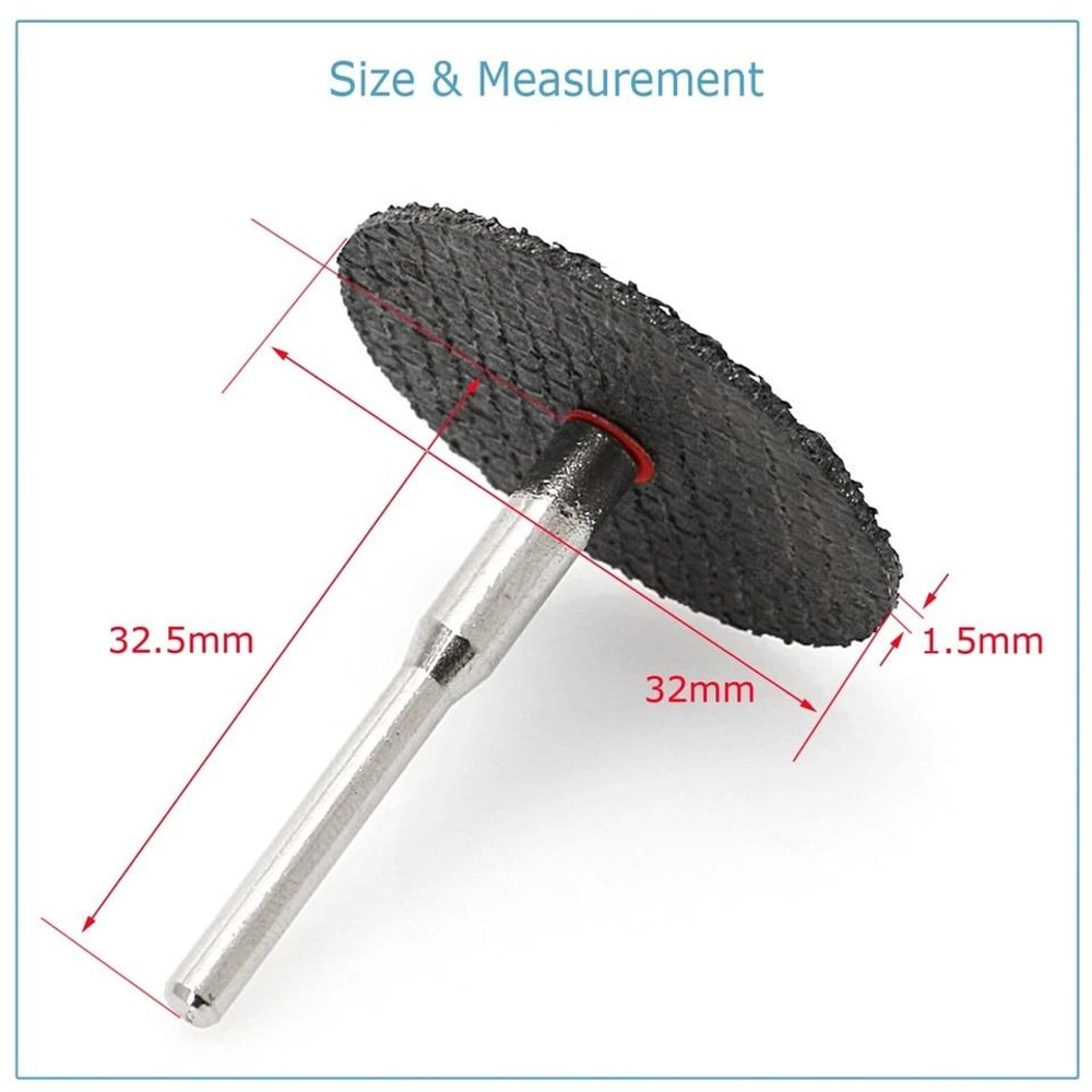 Fiberglass Reinforced Cut Off Wheel Set For Dremel Rotary Tool 5