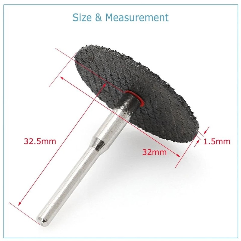 Fiberglass Reinforced Cut Off Wheel Set For Dremel Rotary Tool 5