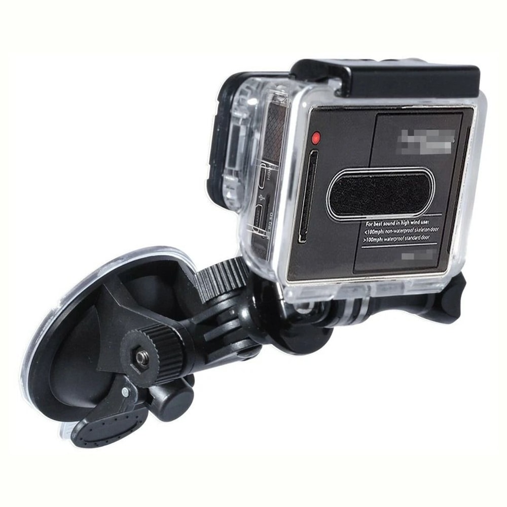 Suction Cup Mount Windshield Camera Holder For Car Window Travel Recording 4