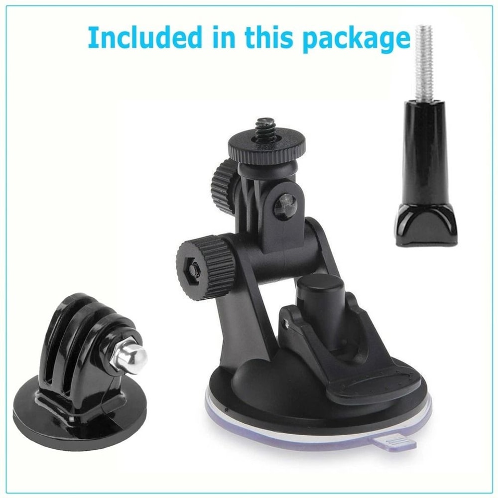 Suction Cup Mount Windshield Camera Holder For Car Window Travel Recording 5