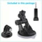 Suction Cup Mount Windshield Camera Holder For Car Window Travel Recording 5