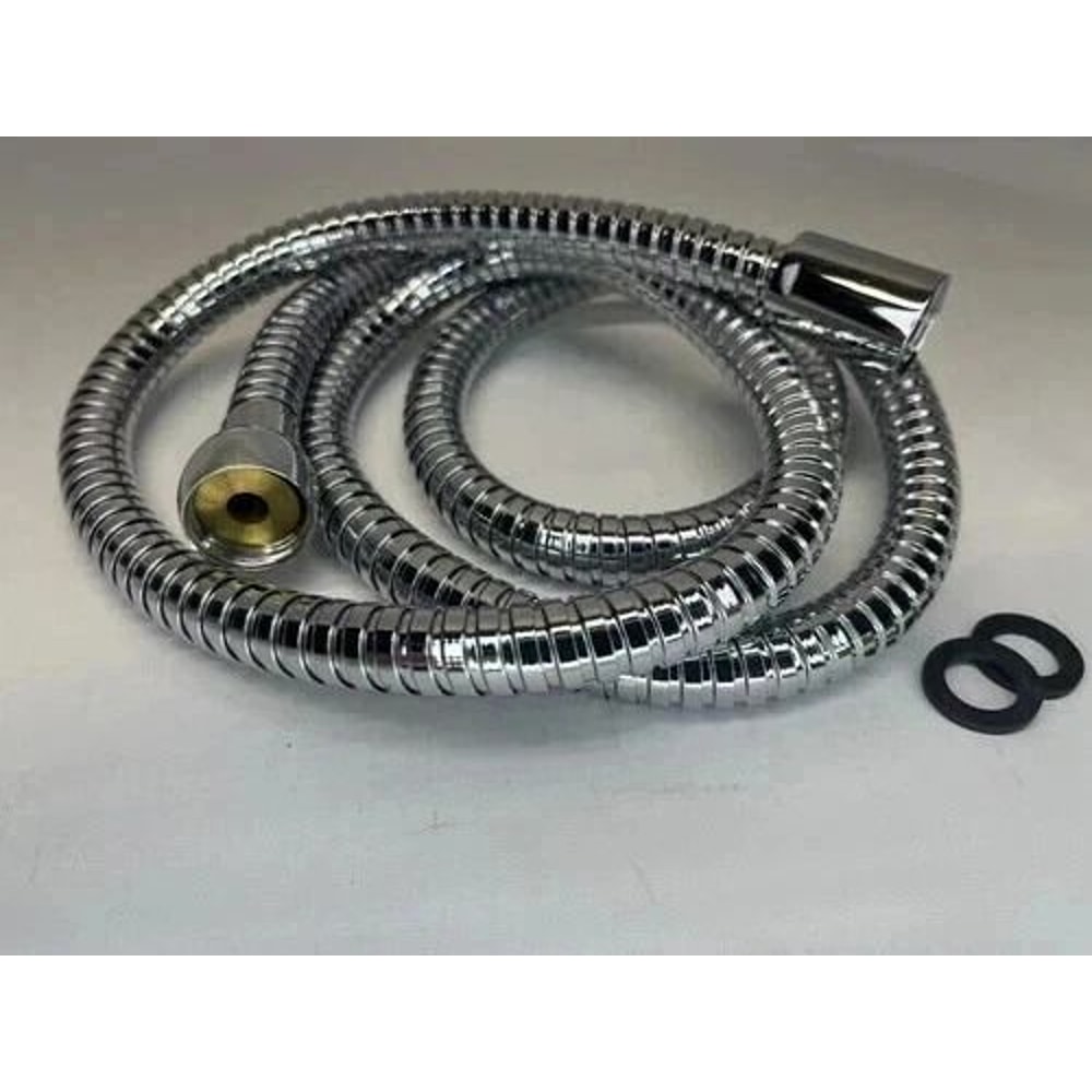 Stainless Steel Handheld Shower Hose Universal Replacement For RV Or Home 1
