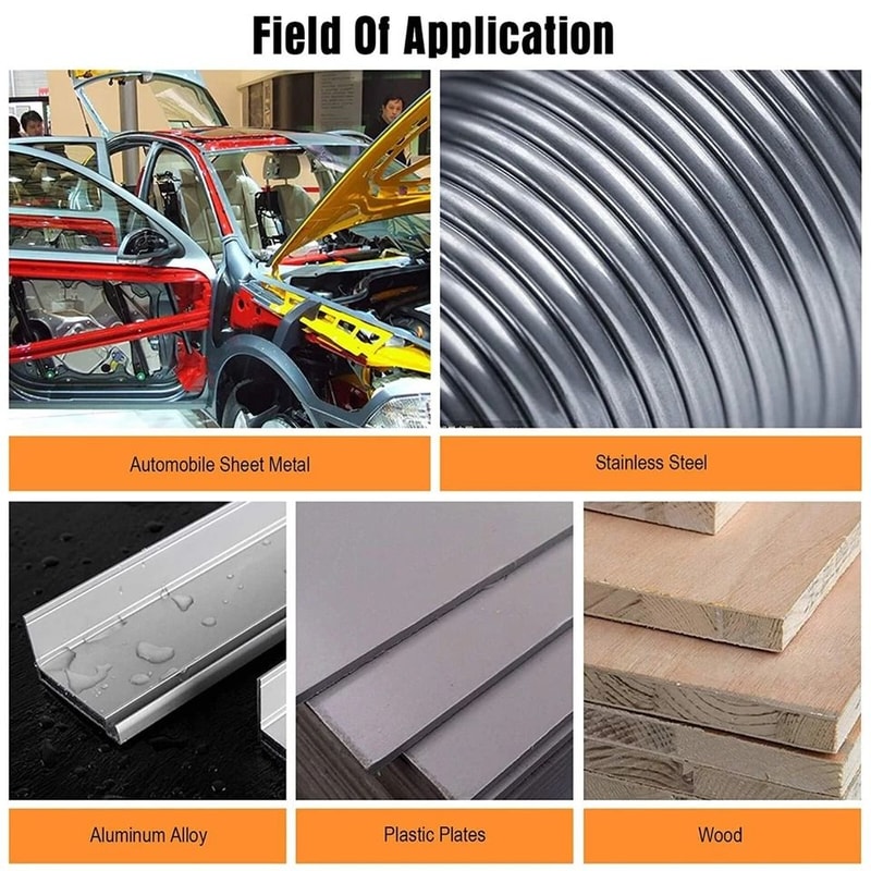 Step Drill Bit Set With 14 Hex Shank Titanium Coated HSS For Metal Plastic Wood 8