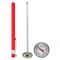 Stainless Steel Pocket Meat Thermometer Instant Read Food Probe For BBQ Cooking 0
