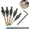 HSS Countersink Drill Bit Set With Hex Shank For Clean Wood Screw Pilot Holes 2