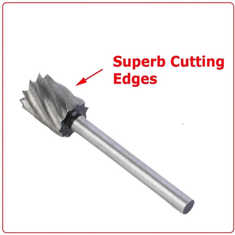 Tungsten Carbide Burr Set For Dremel Shank Rotary Tool Carving Bits 6