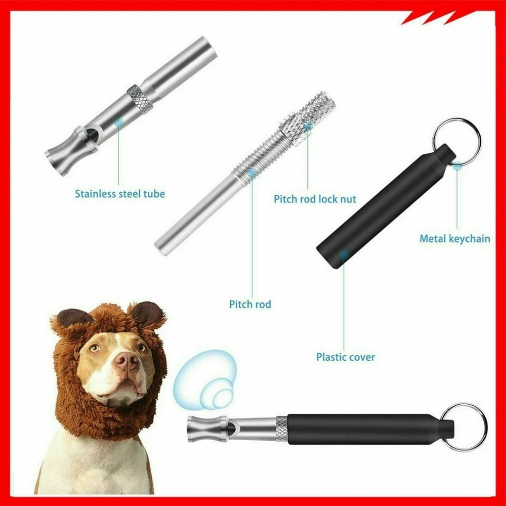 Dog Training Whistle Set For Recall Obedience And Bark Control 3
