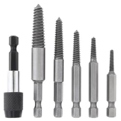 screw extractor set easy out drill bits for damaged screws and broken bolts