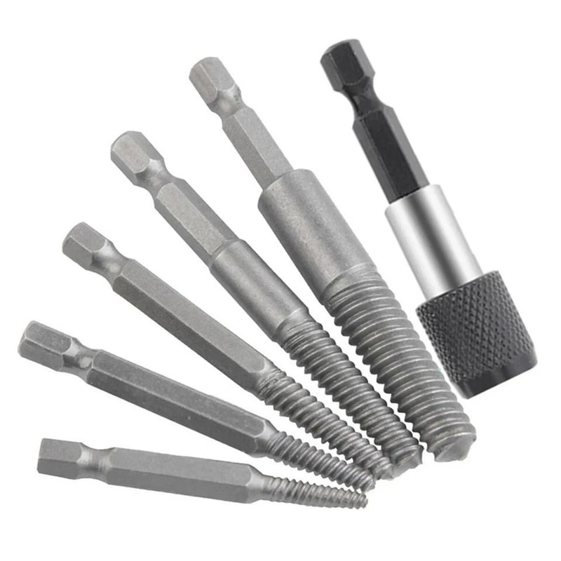 Screw Extractor Set Easy Out Drill Bits For Damaged Screws And Broken Bolts 2