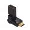 HDMI Right Angle Adapter Male To Female Swivel Connector For Wall Mount TVs And Tight Spaces 0