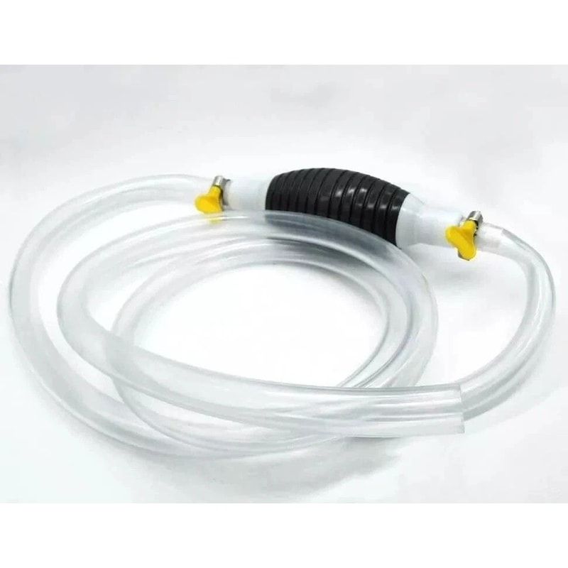 Portable Manual Siphon Pump Fuel Transfer Pump For Gasoline Petrol And Water 0