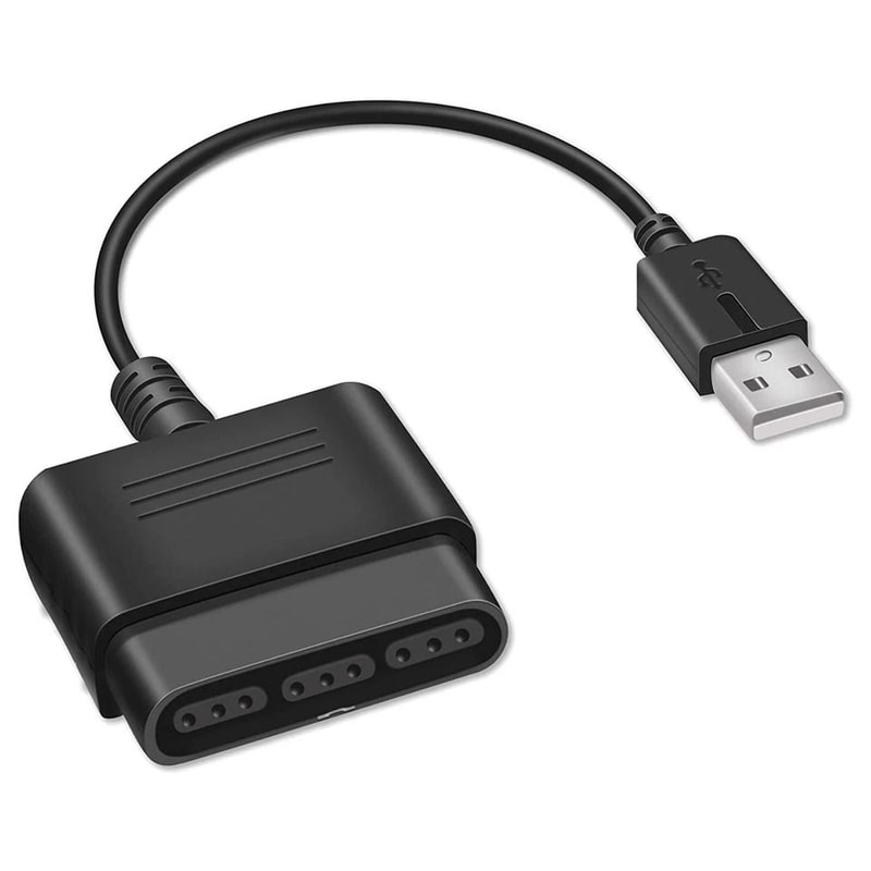 Controller Adapter Cable USB Converter For PlayStation 0
