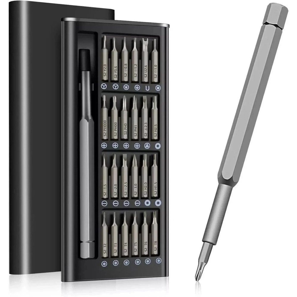 Precision Screwdriver Set With Magnetic Steel Bits For Watch Phone And Electronics Repair 0