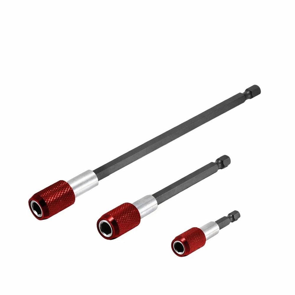 Magnetic Bit Holder Set Quick Release Hex Shank Drill Bit Extension 0