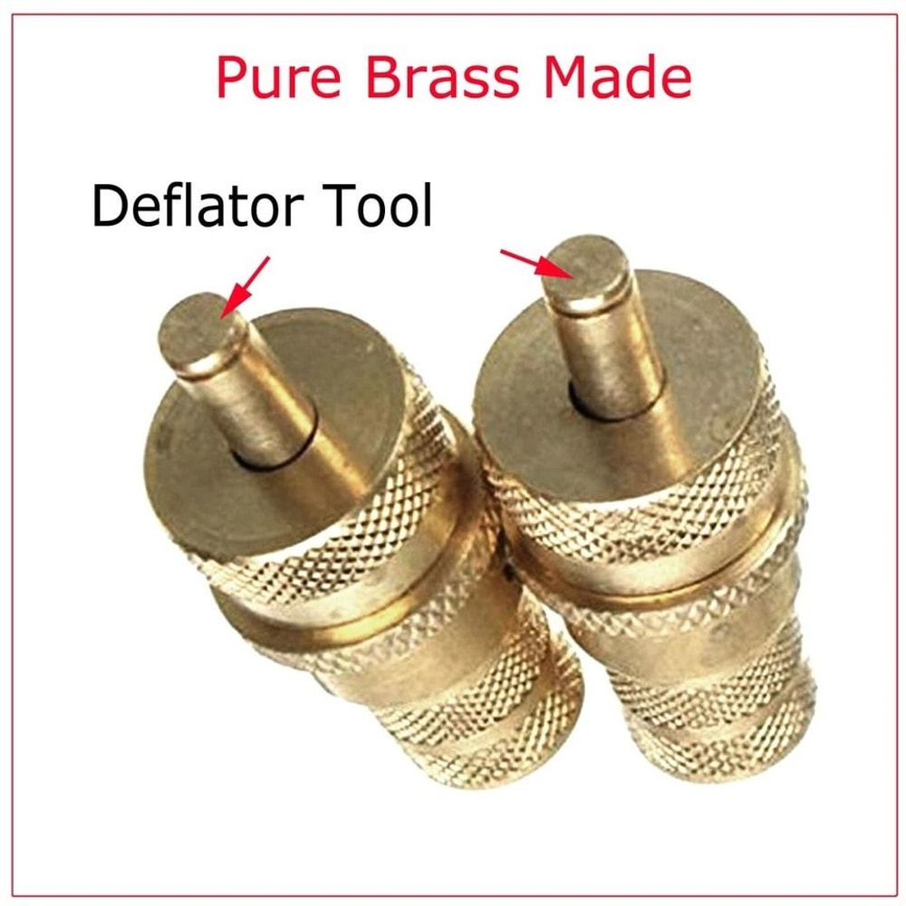 Brass Tire Deflator Kit PSI For OffRoad Air Down 4