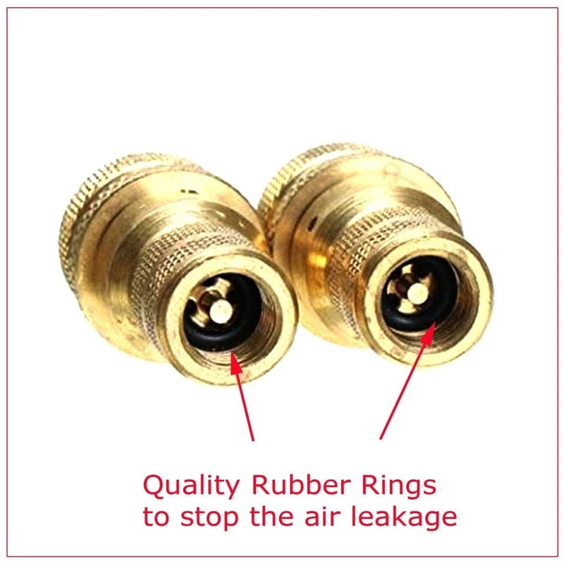 Brass Tire Deflator Kit PSI For OffRoad Air Down 5