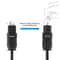 Optical Audio Cable Toslink SPDIF Cord For TV Soundbar DVD Receiver 2
