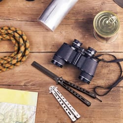 butterfly trainer comb metal balisong practice tool for safe skill training