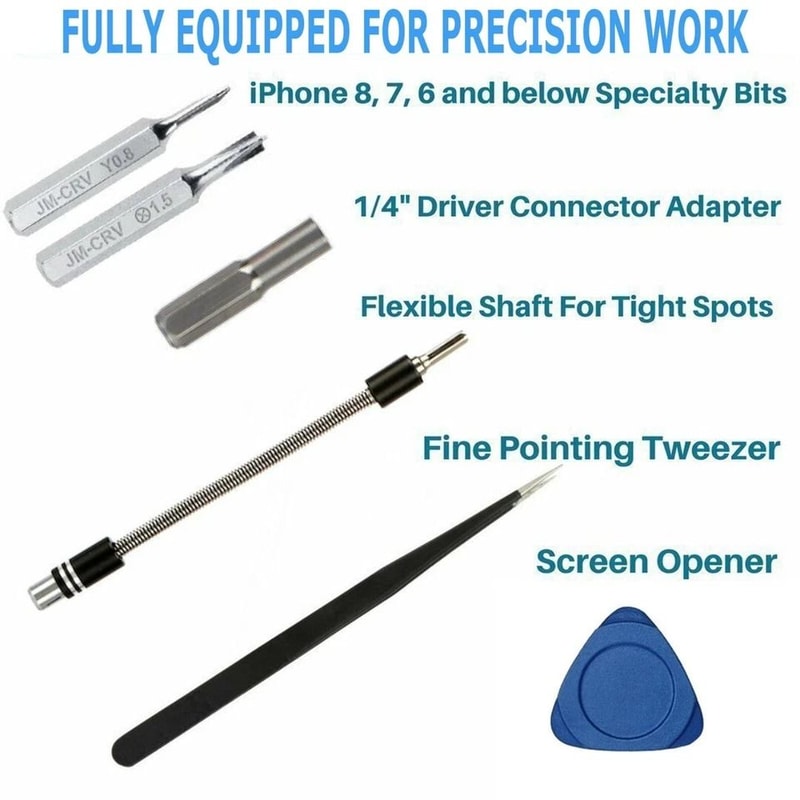 Precision Screwdriver Set Computer Repair Kit For Laptop Phone And Electronics 1