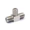 Coaxial Cable Splitter F Type Connector For TV Antenna Satellite 0