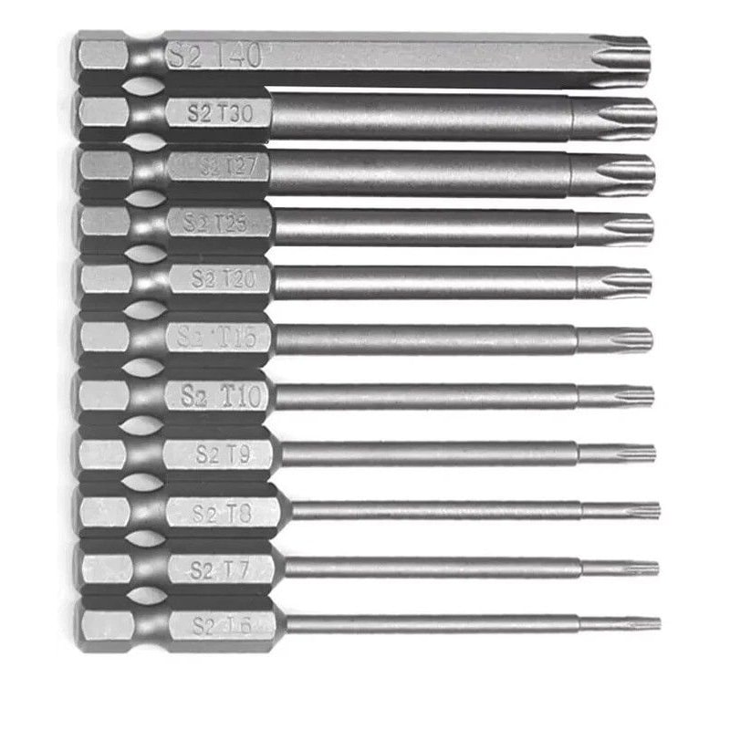 Torx Bit Set Steel Security Torx Bits For Drill And Screwdriver 0
