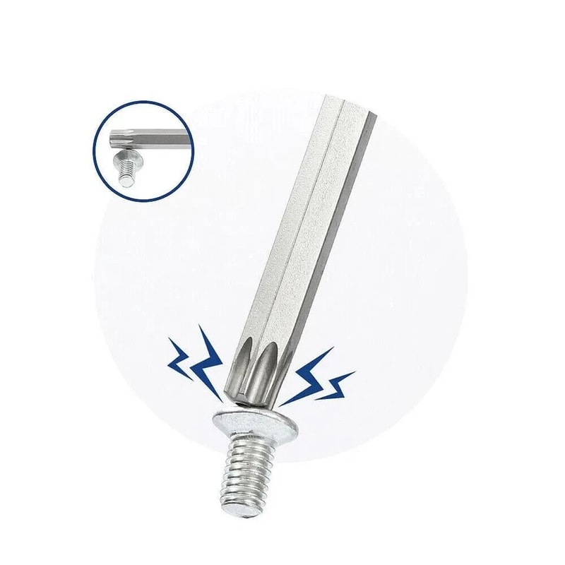 Torx Bit Set Steel Security Torx Bits For Drill And Screwdriver 7