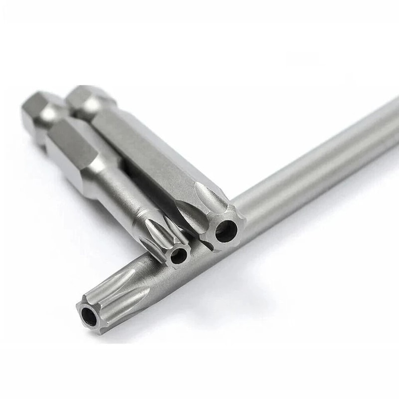 Torx Bit Set Steel Security Torx Bits For Drill And Screwdriver 8