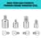 Impact Socket Adapter Set With Reducers For Drive Ratchets 3