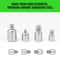 Impact Socket Adapter Set Drive Reducer Converter Kit 1