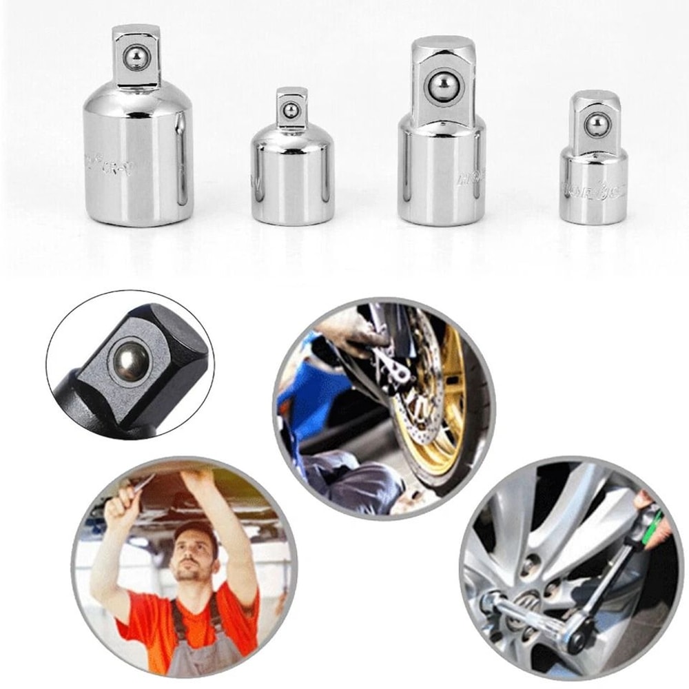 Impact Socket Adapter Set Drive Reducer Converter Kit 3