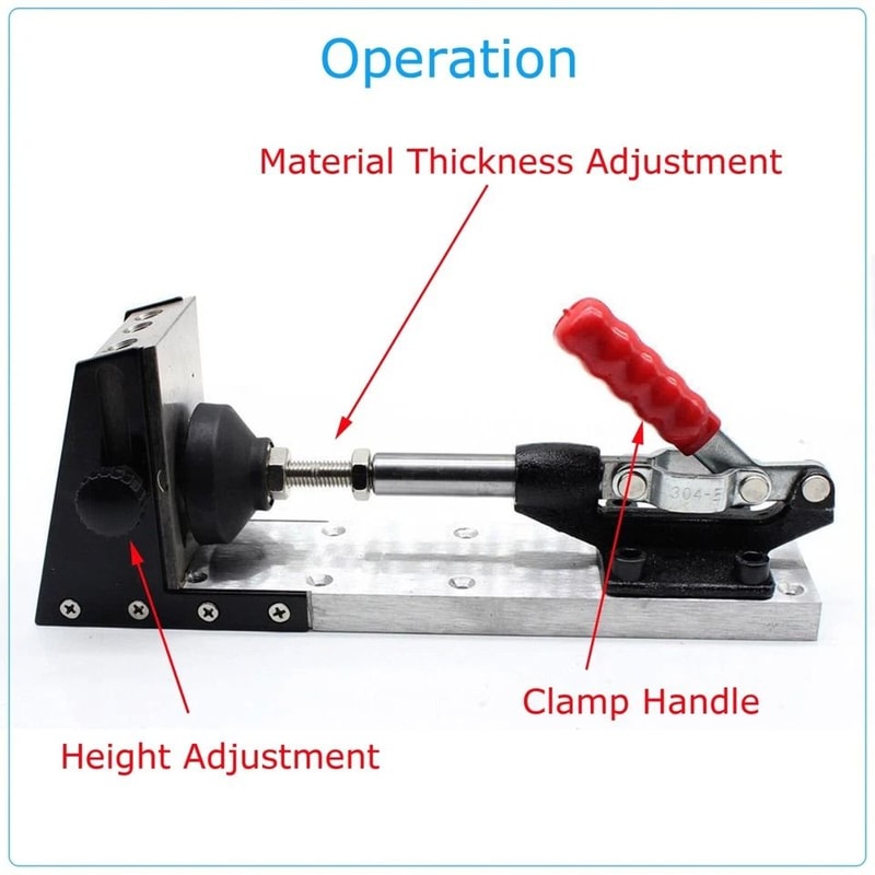 Pocket Hole Jig Kit For Fast Accurate Wood Joinery 5