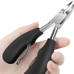 heavy duty thick toenail clippers for ingrown nails precision scissor cutter
