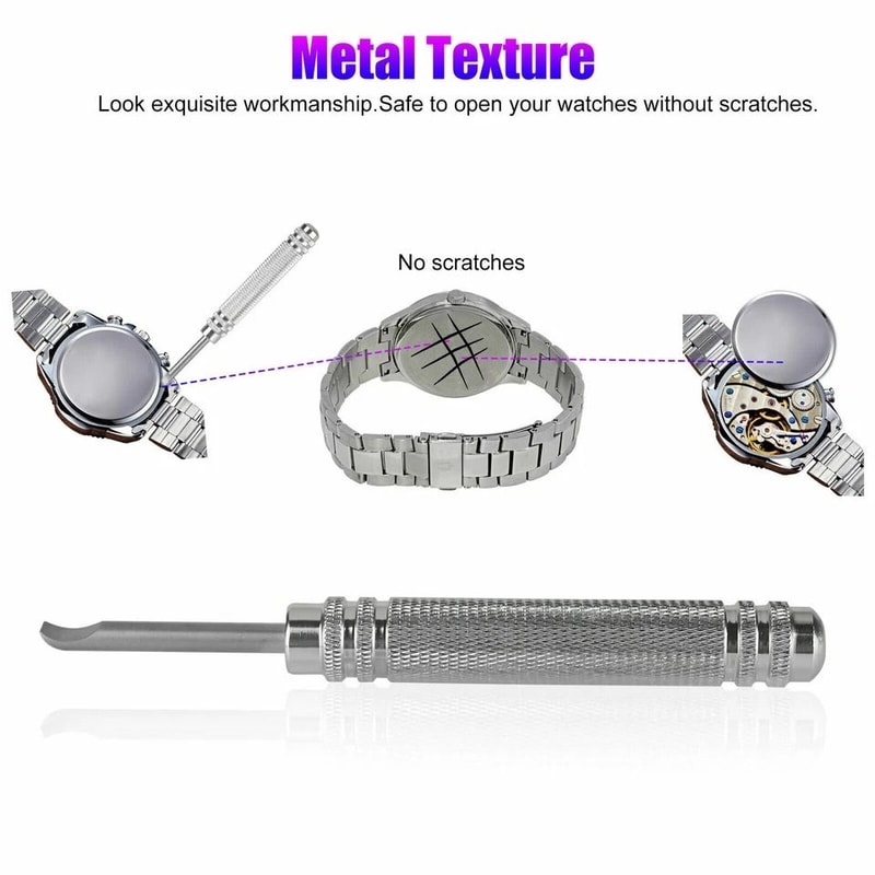 Adjustable Watch Back Opener For Watch Battery Replacement And Case Back Repair 4