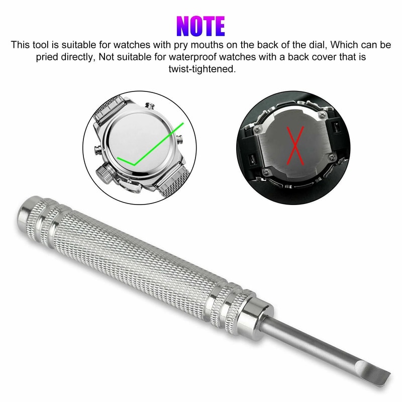 Adjustable Watch Back Opener For Watch Battery Replacement And Case Back Repair 6