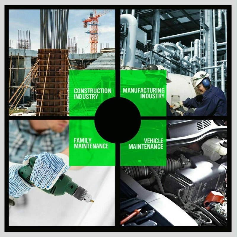 Impact Socket Adapter Set With Hex Shank Drill Socket Extensions 1