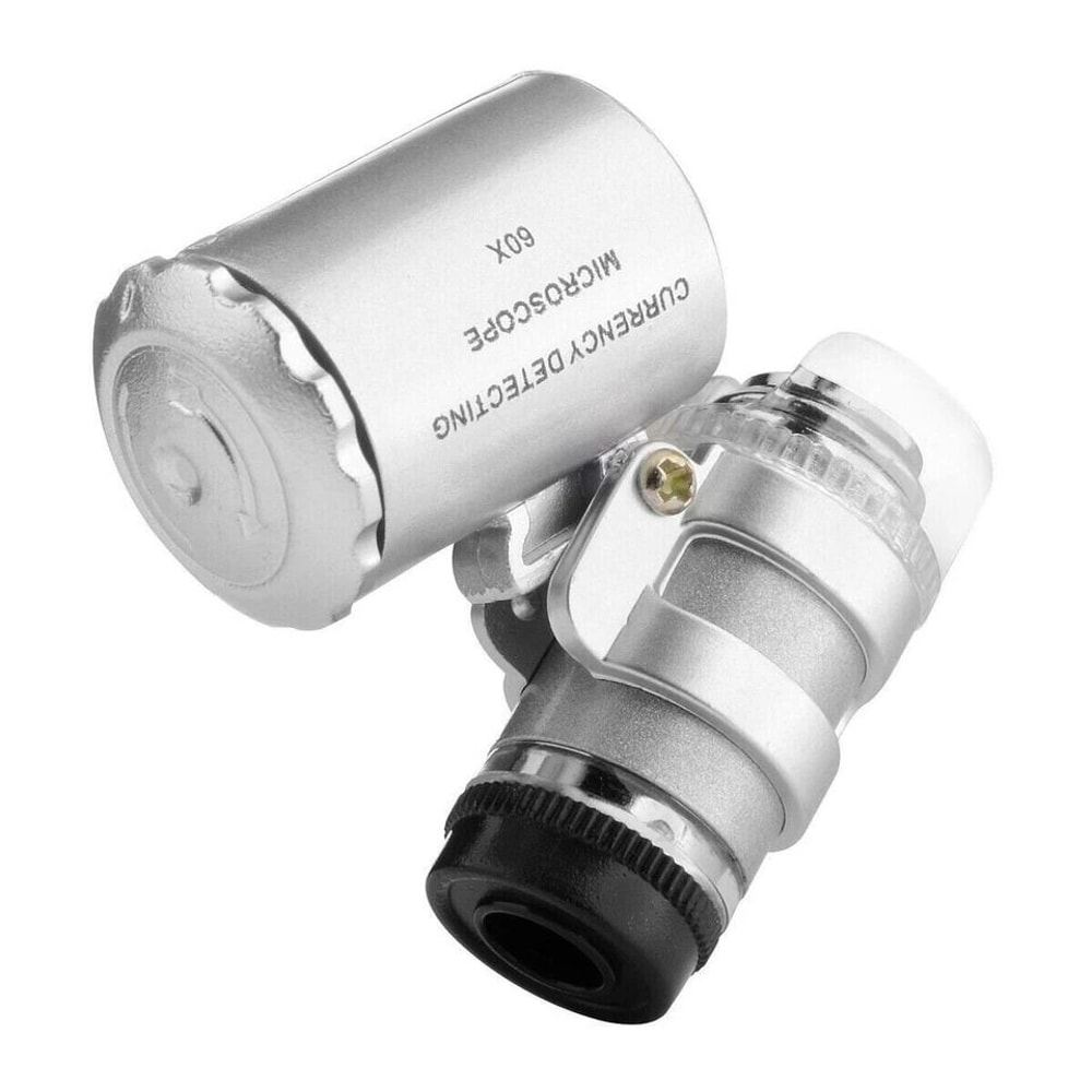 Jewelers Loupe Magnifier LED Magnifier Pocket Microscope Jewelry Loupe 2