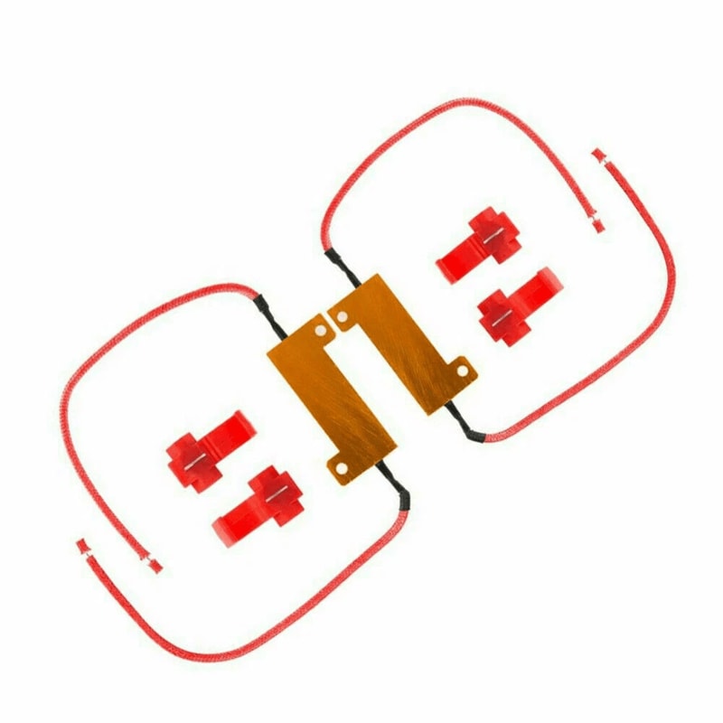 LED Load Resistor Kit Hyper Flash Fix For Turn Signal LED Bulbs 7