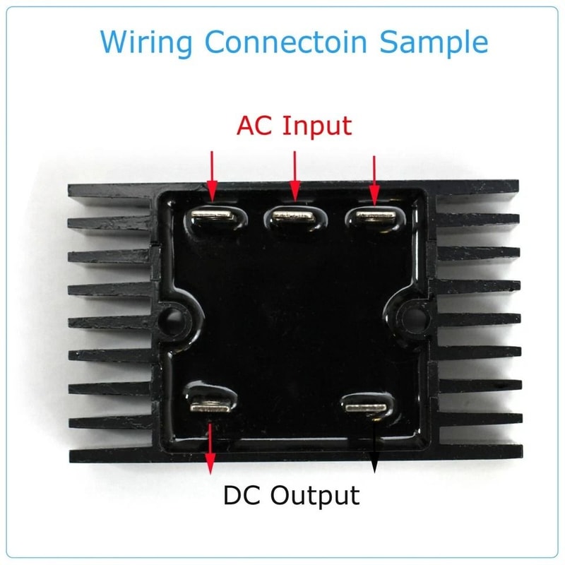 Bridge Rectifier Module Metal Case Diode Converter 3