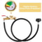 Propane Refill Adapter Hose With Gauge OnOff Control Extension 4