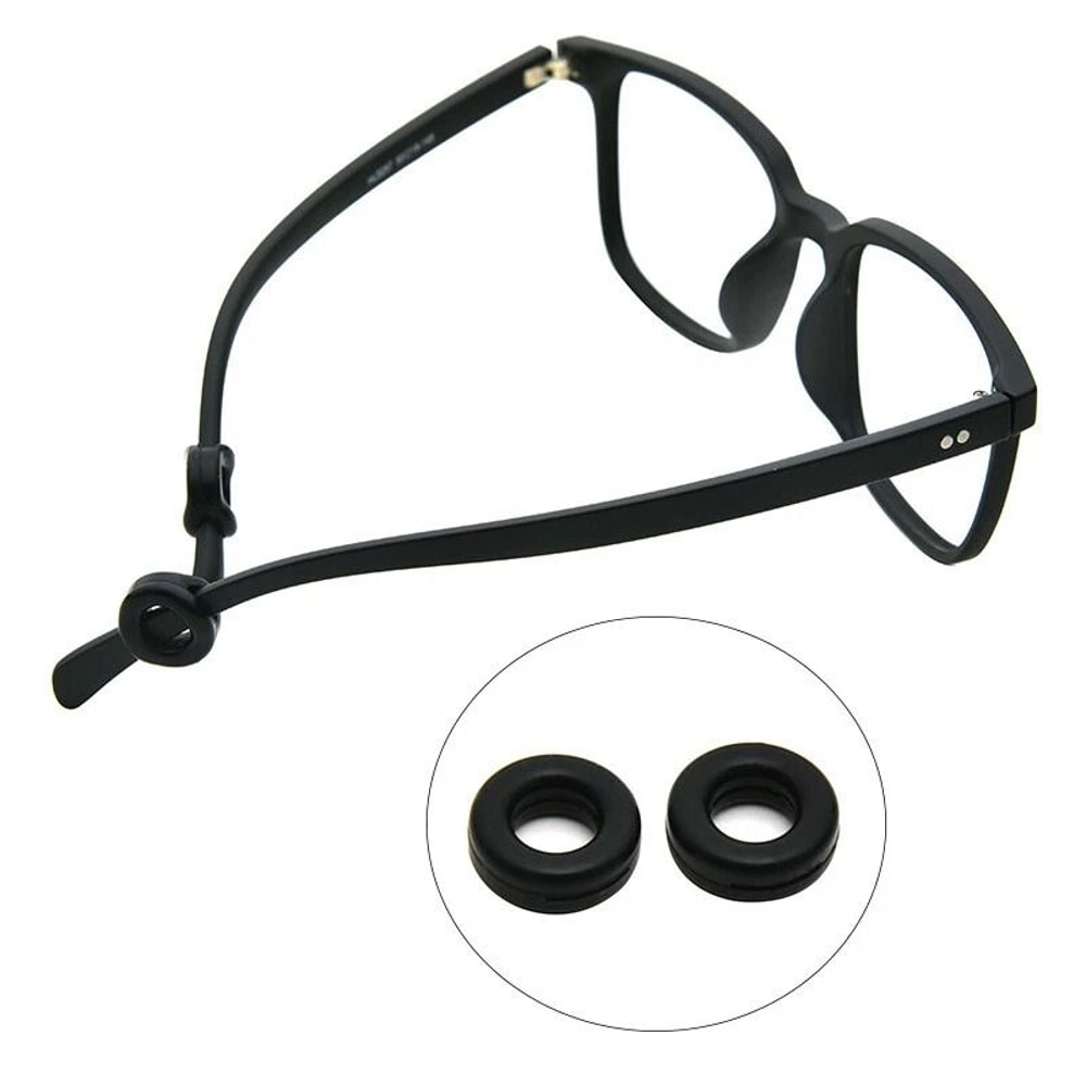 Anti Slip Glasses Ear Hooks Eyeglasses Grip Silicone Temple Holders 0