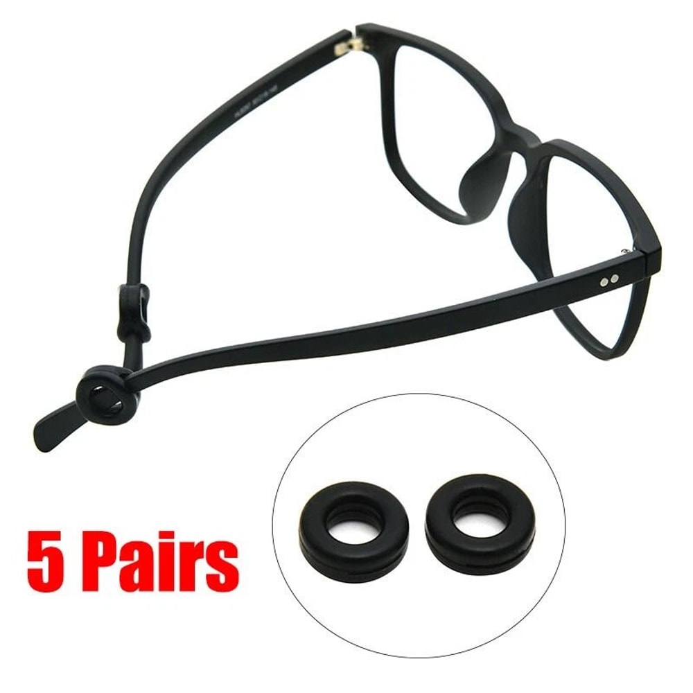 Anti Slip Glasses Ear Hooks Eyeglasses Grip Silicone Temple Holders 2