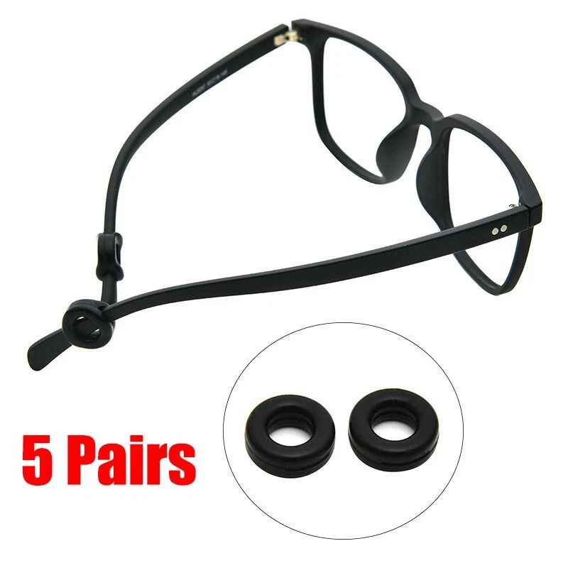 Anti Slip Glasses Ear Hooks Eyeglasses Grip Silicone Temple Holders 2