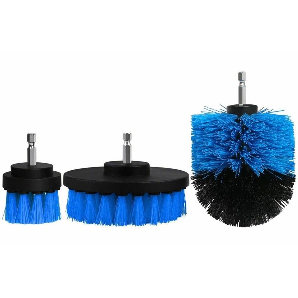 Drill Brush Set Power Scrubber For Tile Grout Cleaner Shower Tub 0