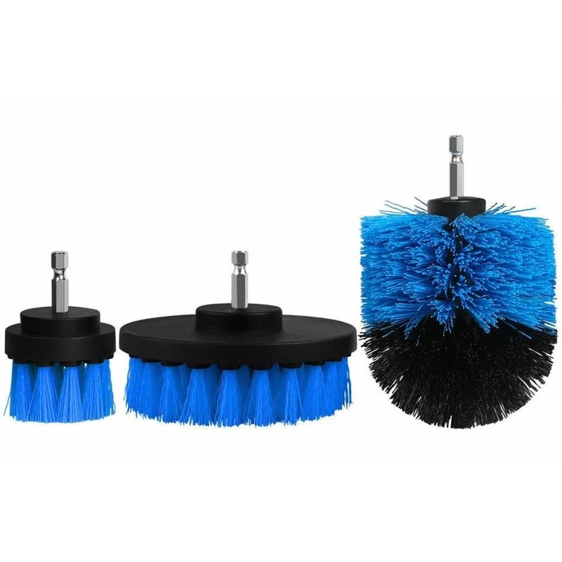 Drill Brush Set Power Scrubber For Tile Grout Cleaner Shower Tub 0