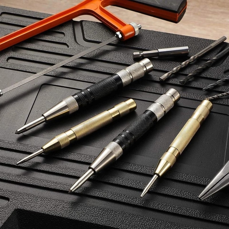 Nail Setter Center Punch Set Steel Precision Punches For Wood Metal And Plastic 1