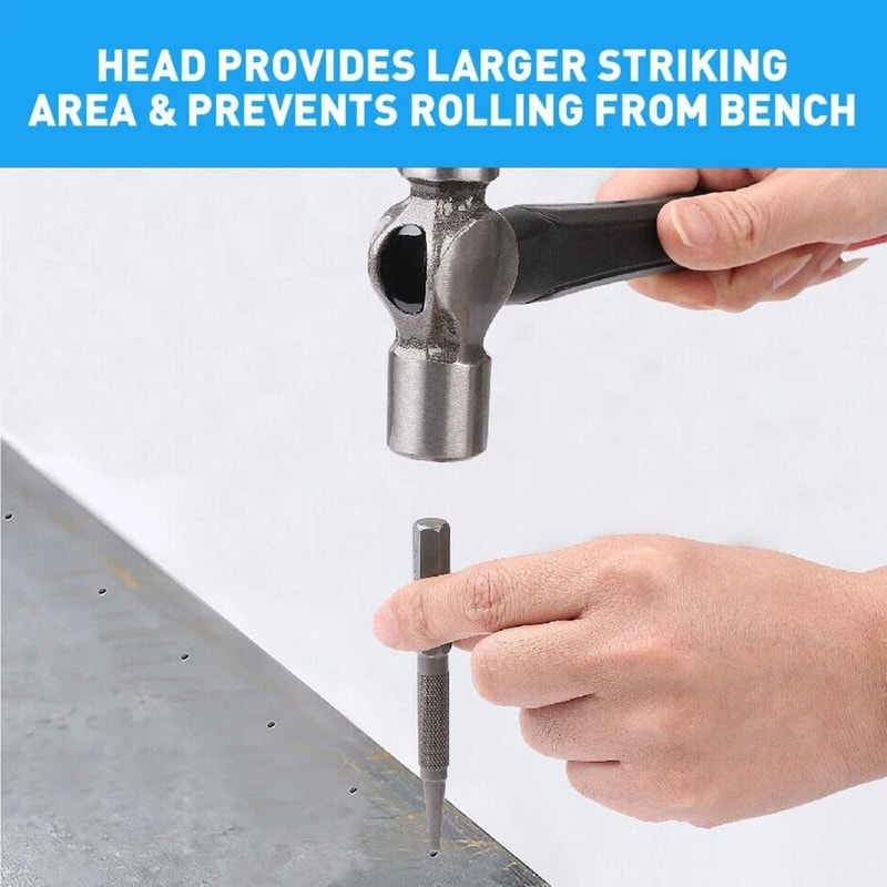 Nail Setter Center Punch Set Steel Precision Punches For Wood Metal And Plastic 4
