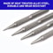 Nail Setter Center Punch Set Steel Precision Punches For Wood Metal And Plastic 6
