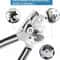 Heavy Duty Stainless Steel Manual Can Opener With Bottle Opener Soft Grip 1