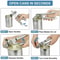 Heavy Duty Stainless Steel Manual Can Opener With Bottle Opener Soft Grip 3